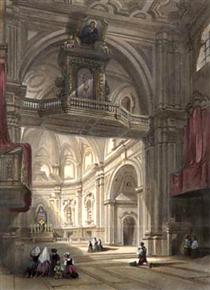 Church of Santa Maria Del Carmine, Naples - William Leighton Leitch