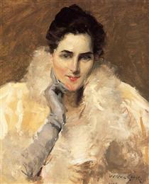 Portrait of a Lady - Уильям Меррит Чейз