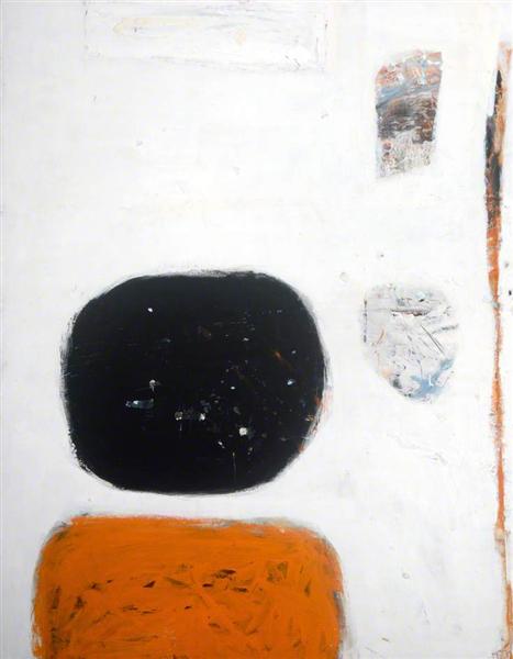 Orange, Black and White, 1960 - Вільям Скотт