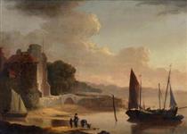 Mouth of the Old Canal - William Shayer