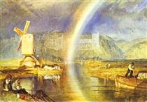Arundel Castle, with Rainbow - William Turner