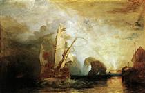 Ulysses Deriding Polyphemus - J.M.W. Turner