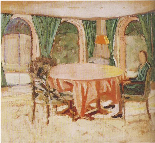Diana Churchill in the Dining Room at Chartwell - 温斯顿·丘吉尔
