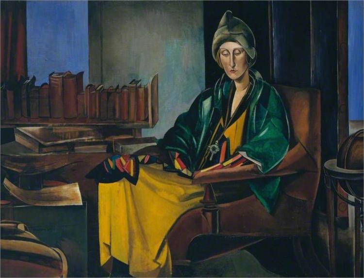 Edith Sitwell, 1935 - Wyndham Lewis