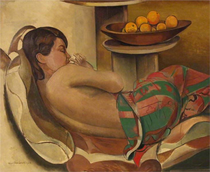 Mexican Shawl, 1938 - Перси Уиндем Льюис