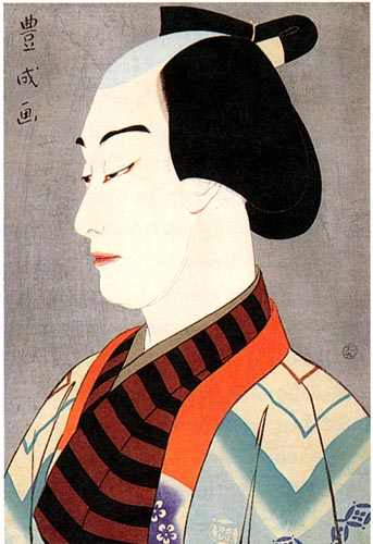 Nakamura Ganjiro I as Akane Hanshichi, 1920 - 山村耕花