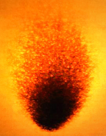 Fire Painting F31, 1961 - Yves Klein