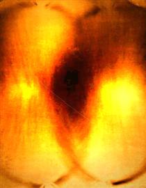 Fire Painting F36 - Yves Klein