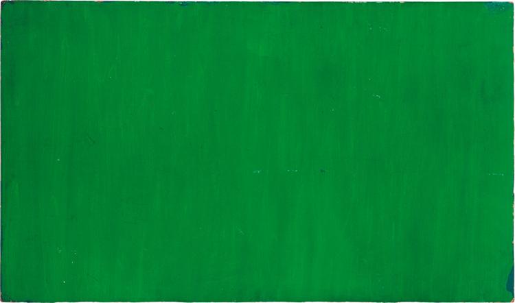 Untitled Green Monochrome, c.1955 - 伊夫·克莱因