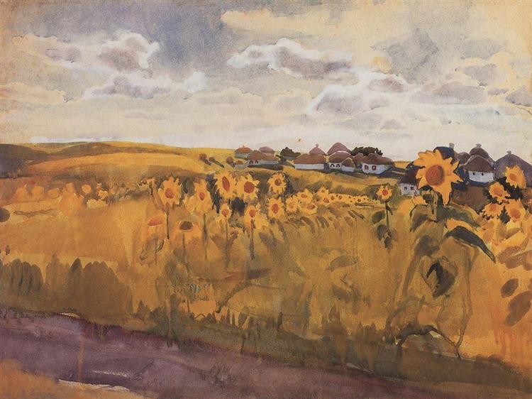 Autumn, 1910 - Zinaïda Serebriakova