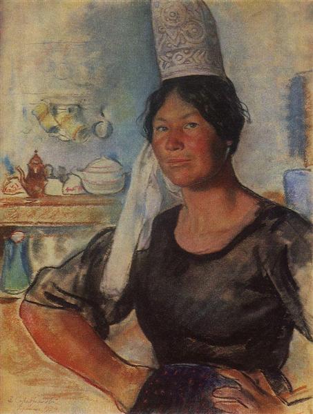 Breton, 1934 - Zinaida Serebriakova