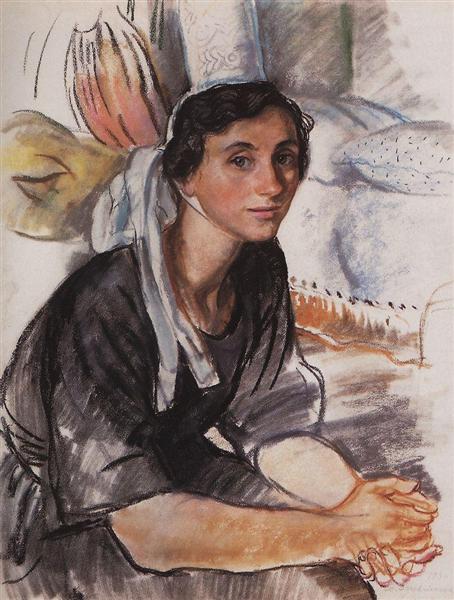 Breton, 1935 - Zinaida Evgenievna Serebriakova
