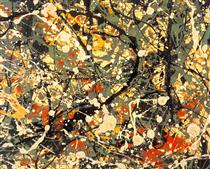 Number 8,  (detail) - Jackson Pollock